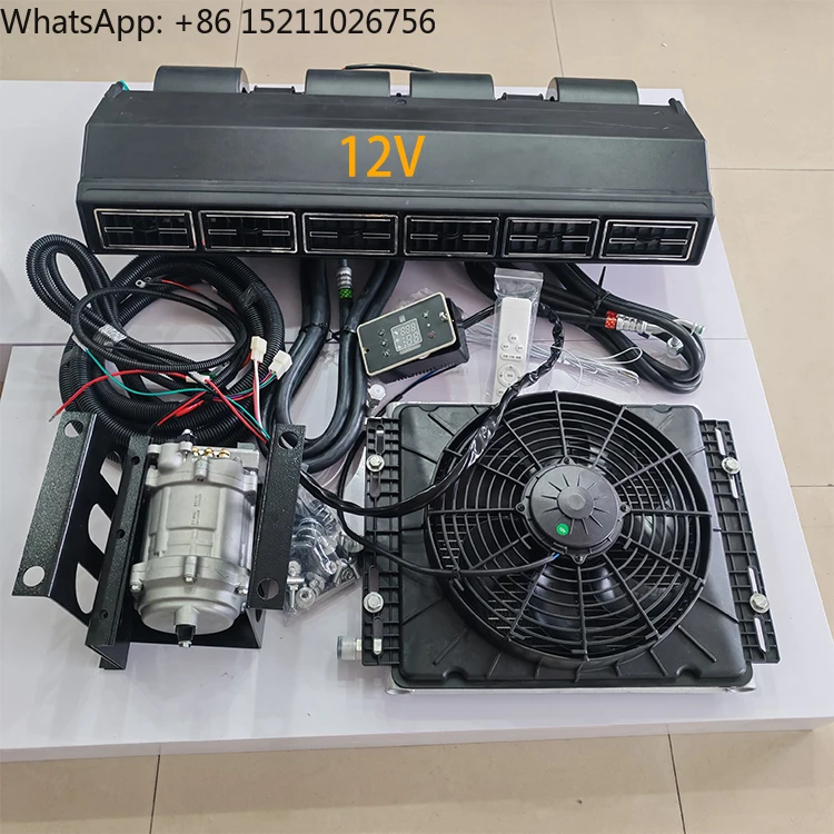 Split Type Under Dash Electric Dc 12V 24V air Conditioner 12v air Conditioner for Car Truck Van - 1420